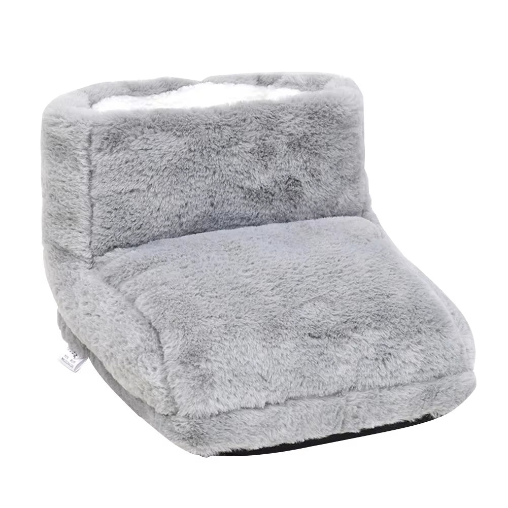 USB Electric Heater Foot Warmer Heated Comfort Fleece Suede Cushion Couple Warm Foot Cover Feet Heating Pads for Home Sleeping - Kiki of DC Styles Store