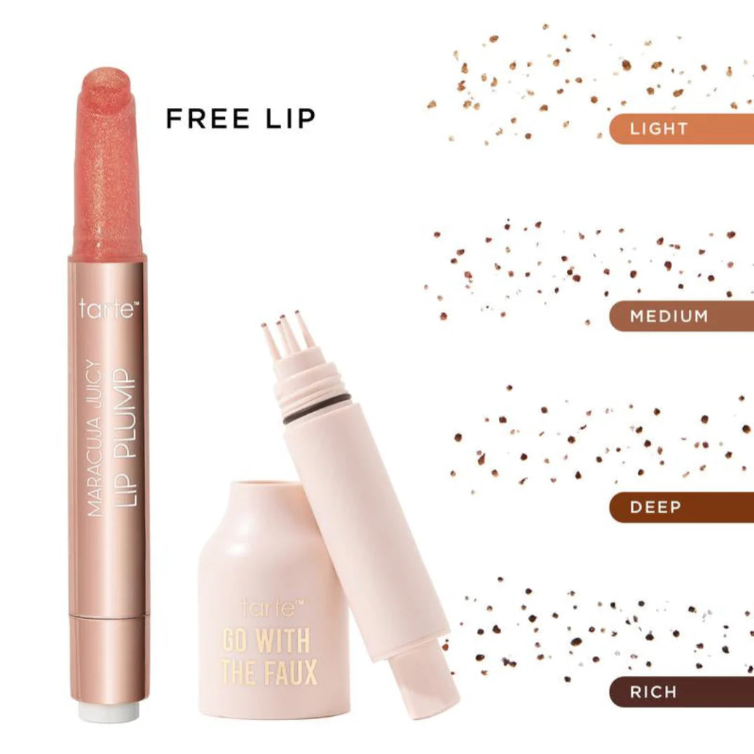 Tarte Freckle Stamp & Juicy Lip Shimmer Set - Kiki of DC Styles Store