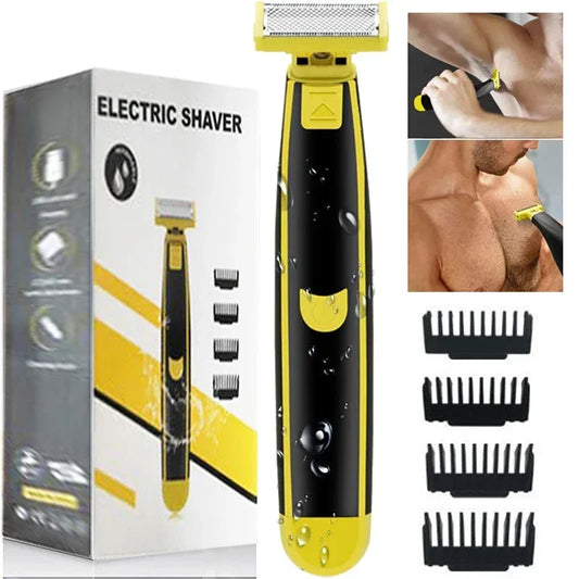 Intimate Haircut Mens Shaver Razor Sensitive Areas Shaving Machine Men Hair Removal Epilator Trimmer for Bikini Body - Kiki of DC Styles Store