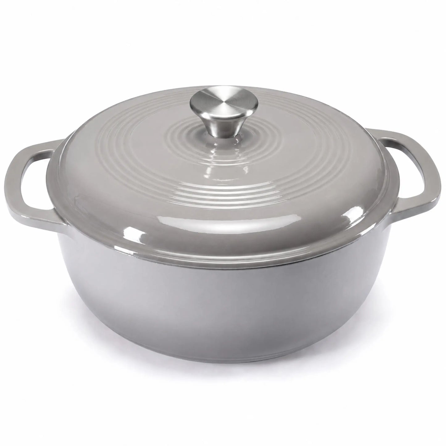 Elevate Your Cooking with Our 6QT Enameled Cast Iron Dutch Oven – Perfect for Braising, Baking, and Frying!