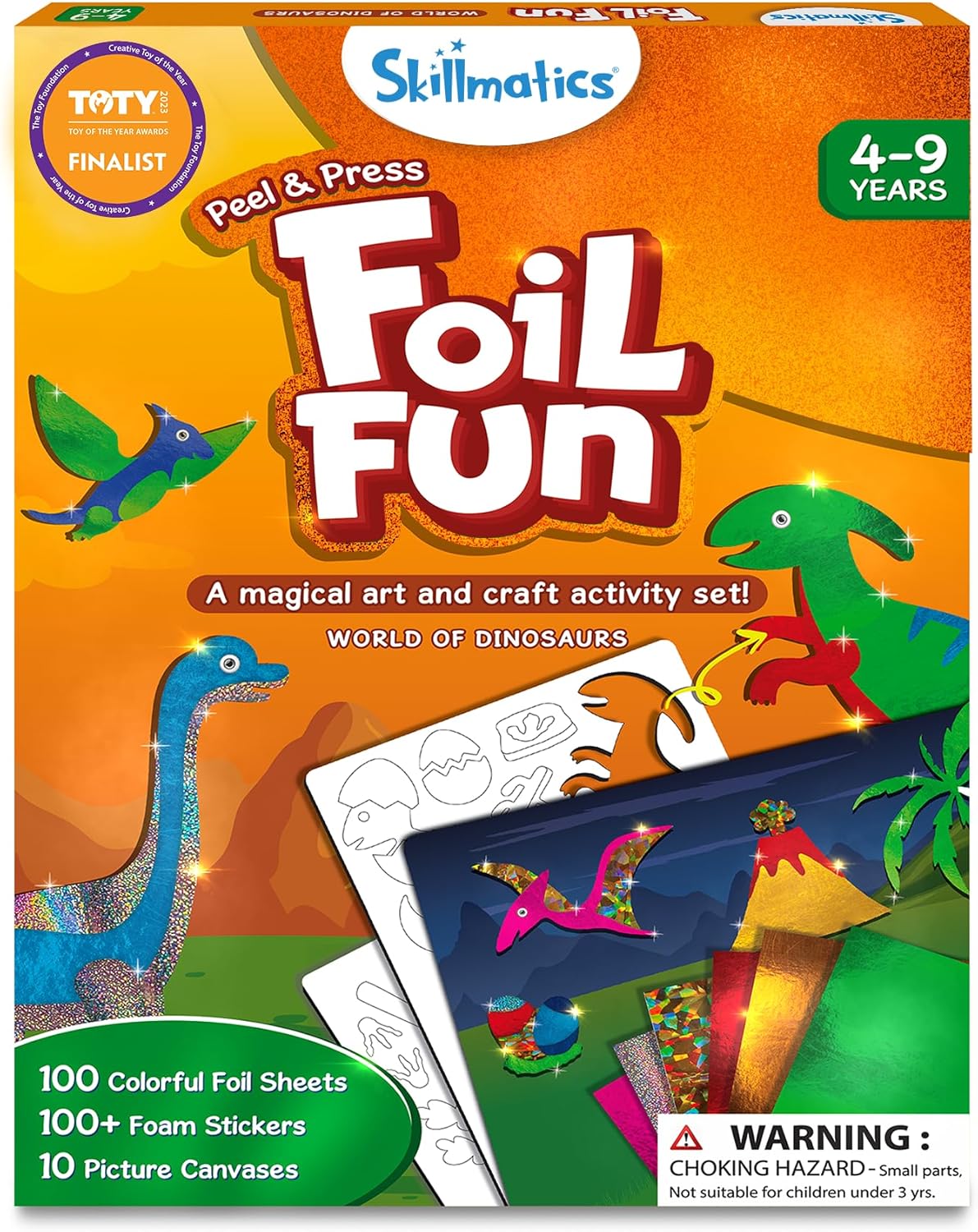 Foil Fun - Halloween, No Mess Art for Kids, Craft Kits, DIY Creative Party Activity, Trick or Treat, Gifts for Girls & Boys Ages 4, 5, 6, 7, 8, 9