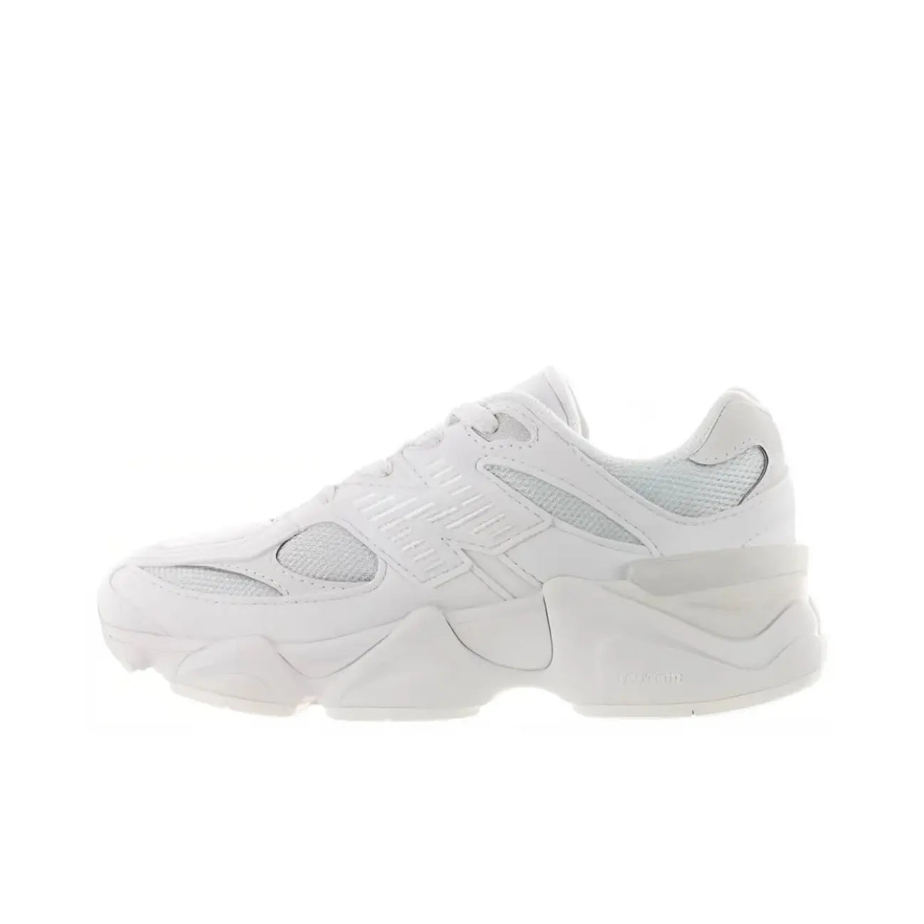 New Balance 9060 "Reflection" White & Grey Sneakers - Trendy Women’s Y2K Chunky Shoes