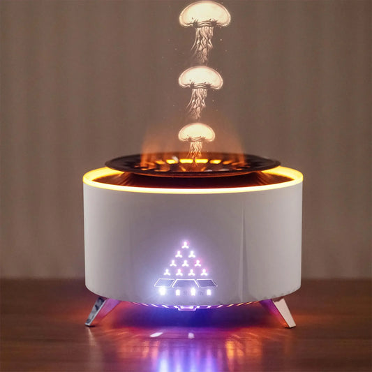Diffusers for Essential Oils Large Room Cool-Looking Jellyfish Mist 350Ml Aromatherapy Diffuser for Home Bedroom Dropshipping - Kiki of DC Styles Store