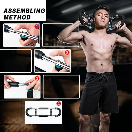 The Ultimate Arm Trainer. Adjustable Chest Expander, Arm Exerciser. Shoulder Muscle Training Fitness Equipment, Upper Body Strength Training Machine. Portable Spring Fitness Equipment. - Kiki of DC Styles Store