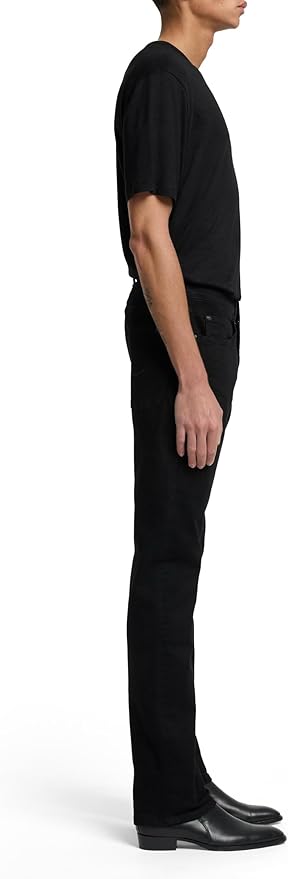7 For All Mankind Men’s Straight Fit Jeans - Premium Black Onyx Denim Amazon