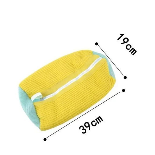 Laundry Bags Shoe Washing Machine Bag-with Zipper Non-Abrasive Washing Machine Shoe Protector Bags for Sneakers Travel Storage