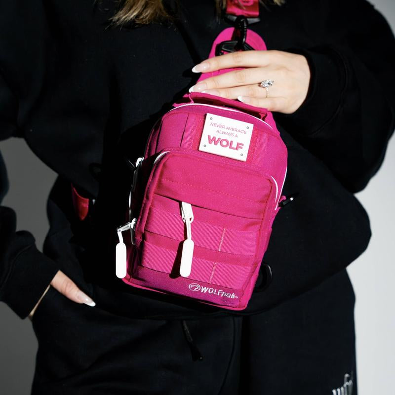 4L Mini Tactical Sling Bag Pink Goddess - Kiki of DC Styles Store
