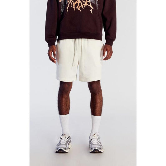 Pacsun Men'S Fleece Cream Sweat Shorts - Kiki of DC Styles Store