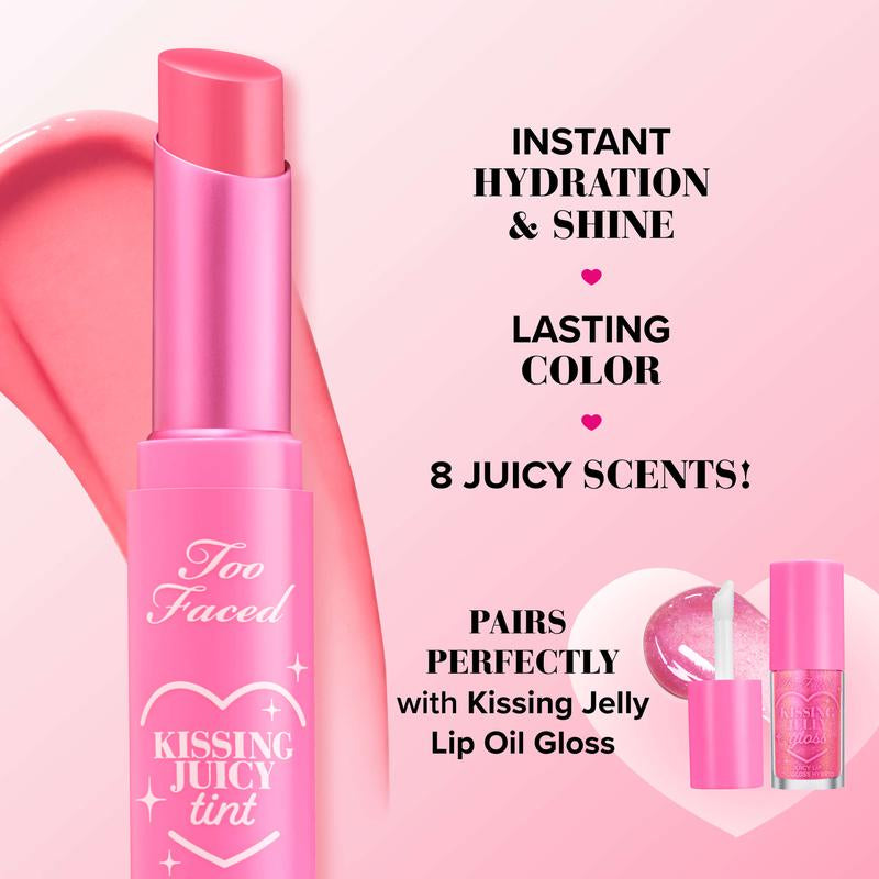 Too Faced Kissing Juicy Hydrating Lip Color Tint - Long-Lasting & Moisturizing表 - Kiki of DC Styles Store