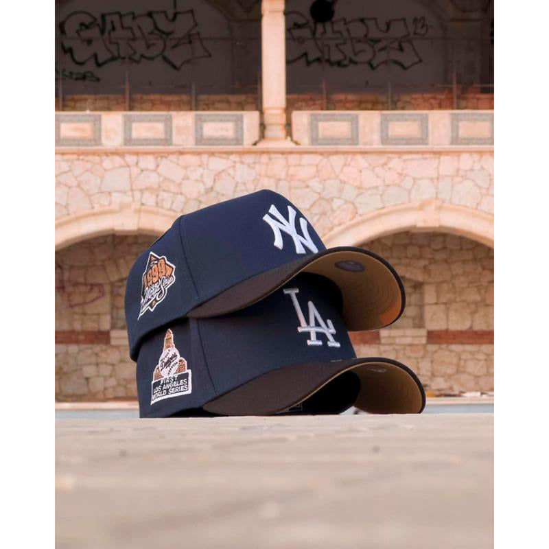New Era NY 9FORTY Adjustable Baseball Hat for Men and Women - Soft Breathable Cotton, All-Season Wear, Metal Buckle Closure, Made in the USA - Kiki of DC Styles Store