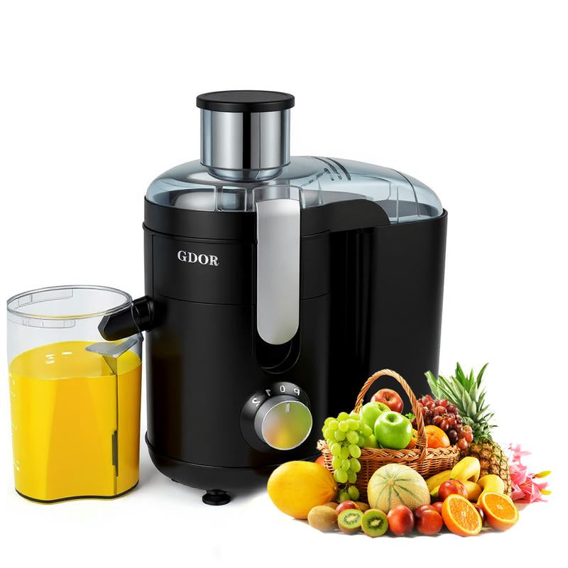 800W Juicer with 3" Wide Feed Chute, Titanium Blades & Dual Speeds — Easy Juice Extractor for Fruits & Veggies - Kiki of DC Styles Store