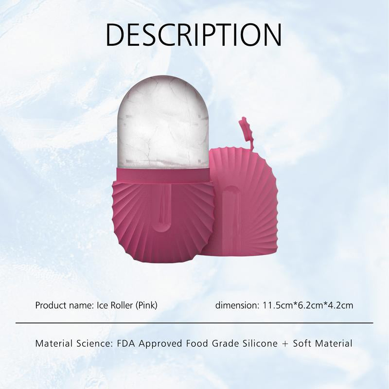 Ice Roller,Used for Facial and Eye Ice Rolling, Facial Massager, Ice Roller Mold Block，Outdoorfun Skincare Cleansing Derma Roller Men Mint - Kiki of DC Styles Store