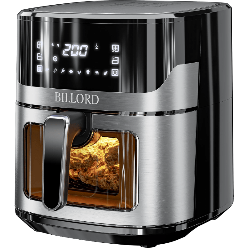 Stainless Air Fryer with Digital Touch Screen - Kiki of DC Styles Store
