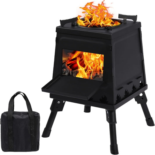 Wood-Burning Camping Stove Outdoor Grill - Kiki of DC Styles Store