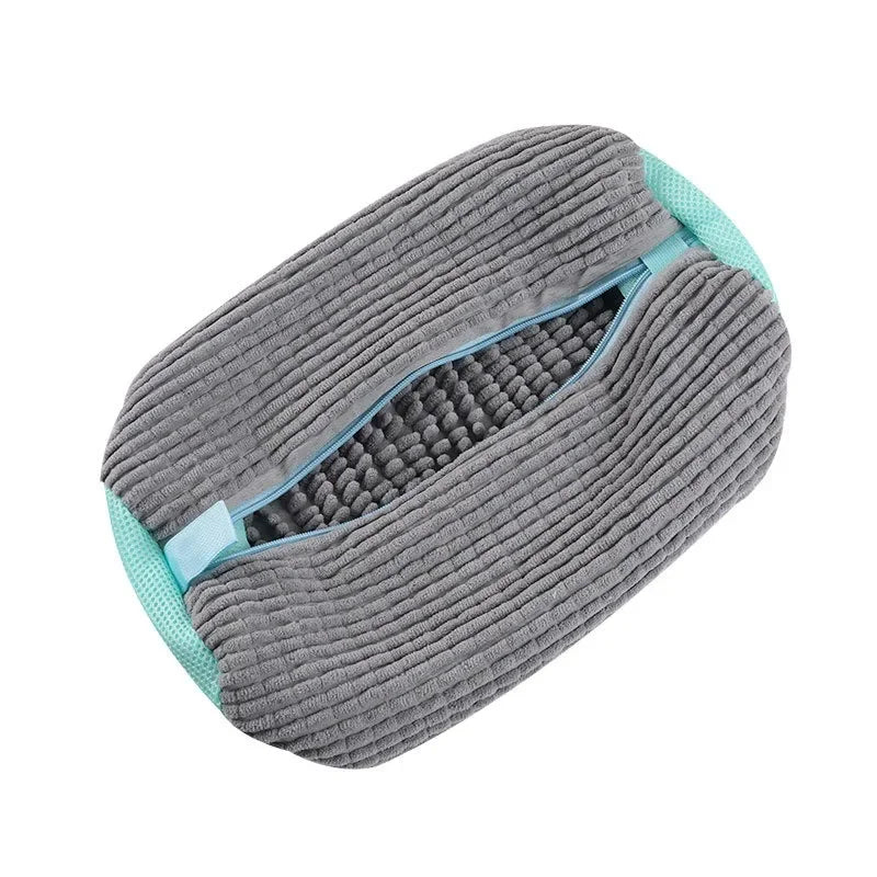 Laundry Bags Shoe Washing Machine Bag-with Zipper Non-Abrasive Washing Machine Shoe Protector Bags for Sneakers Travel Storage