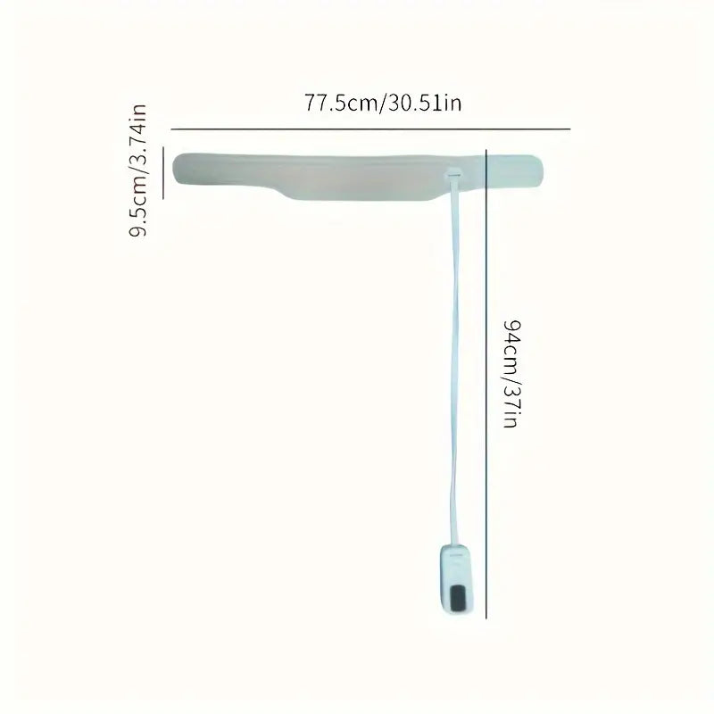 USB Rechargeable 360° Scalp Massager with Heat & Air Compression(Blue) - Kiki of DC Styles Store