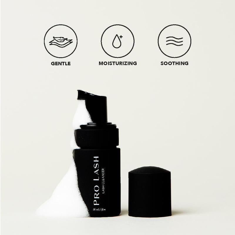 Pro Lash Foaming Lash Cleanser - Lightweight Oil-Free Makeup Remover for Daily Use - 10G - for Long Retention - 1 Fl Oz - Kiki of DC Styles Store