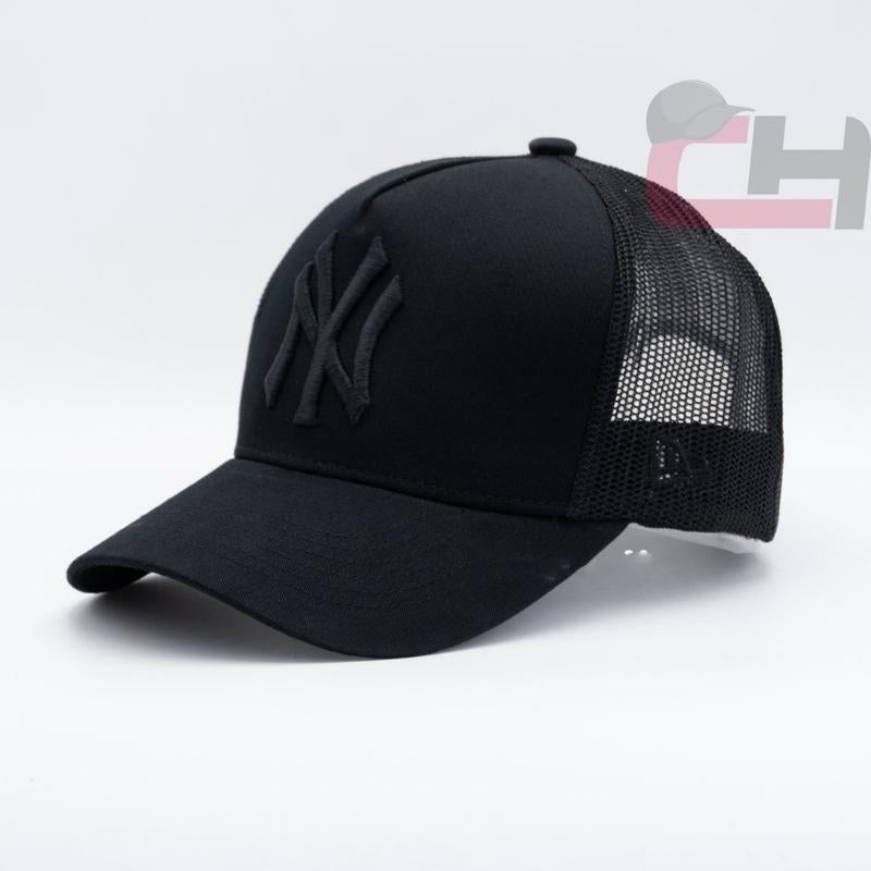 New Era NY 9FORTY Adjustable Baseball Hat for Men and Women - Soft Breathable Cotton, All-Season Wear, Metal Buckle Closure, Made in the USA