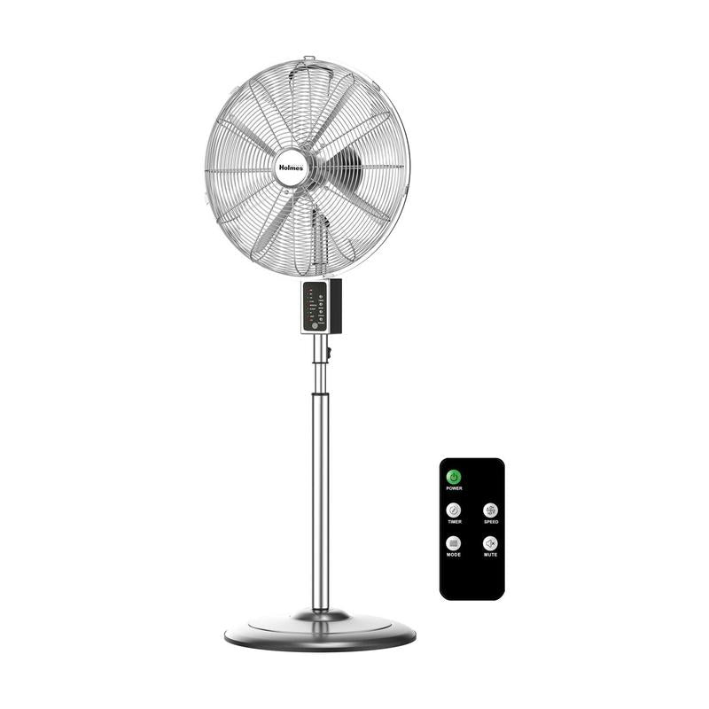 Holmes 16" Oscillating 3-Speed Digital Metal Fan W/ Remote - Kiki of DC Styles Store
