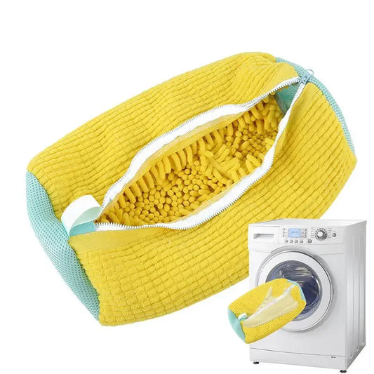 Washing Machine Shoes Bag Portable Cotton Laundry Bag Travel Shoe Storage Bags Anti-deformation Protective Clothes Organizer - Kiki of DC Styles Store