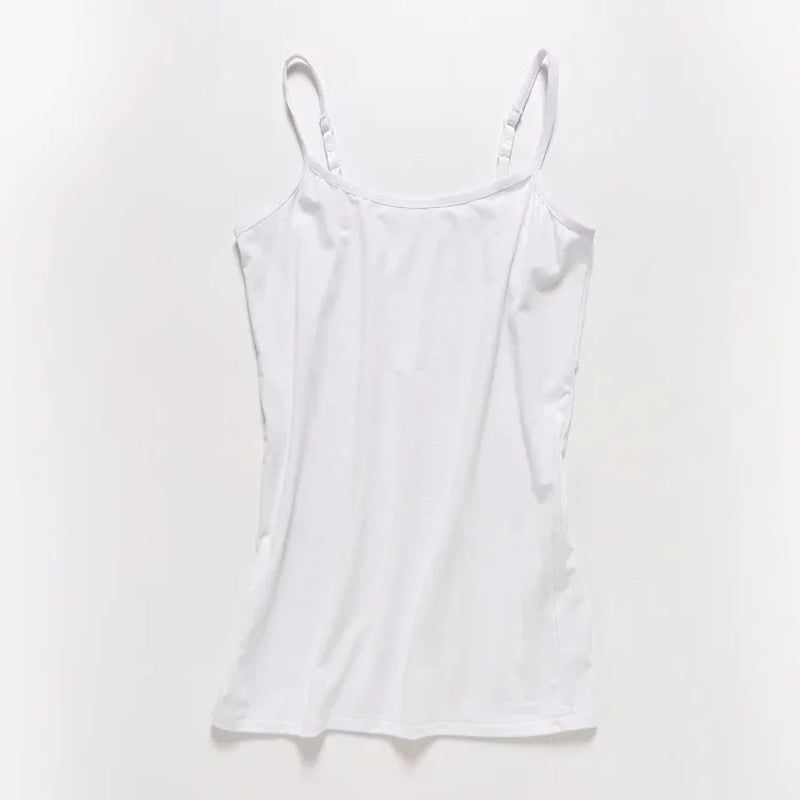 Sexy Camisoles Women Crop Tops Sleeveless Shirt Bralette Tops Solid Color Strap Skinny Vest Female Slimming Tanks Bra Underwear - Kiki of DC Styles Store