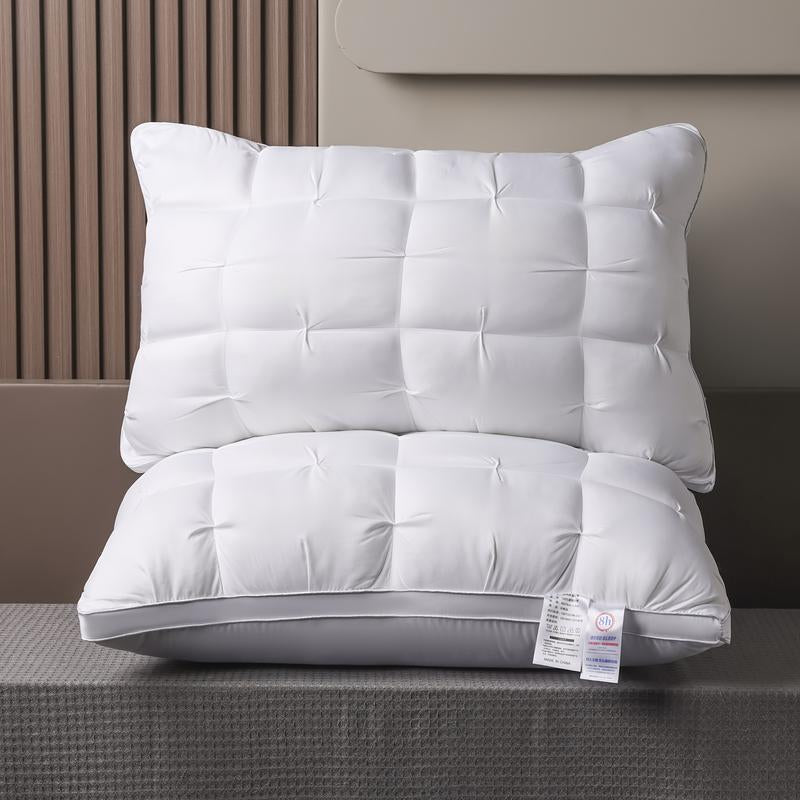 UFIST 5-Star Hotel Luxury Style Pillows, 17×27 Inches 990G, Ultra-Soft and Fluffy Pillow Core Usable in All Seasons, Deep Sleep Neck Support, Hypoallergenic Polyester Fiber Pillowcase, Suitable for Side Sleeping, Supine Sleeping, Prone Sleeping - Kiki of DC Styles Store