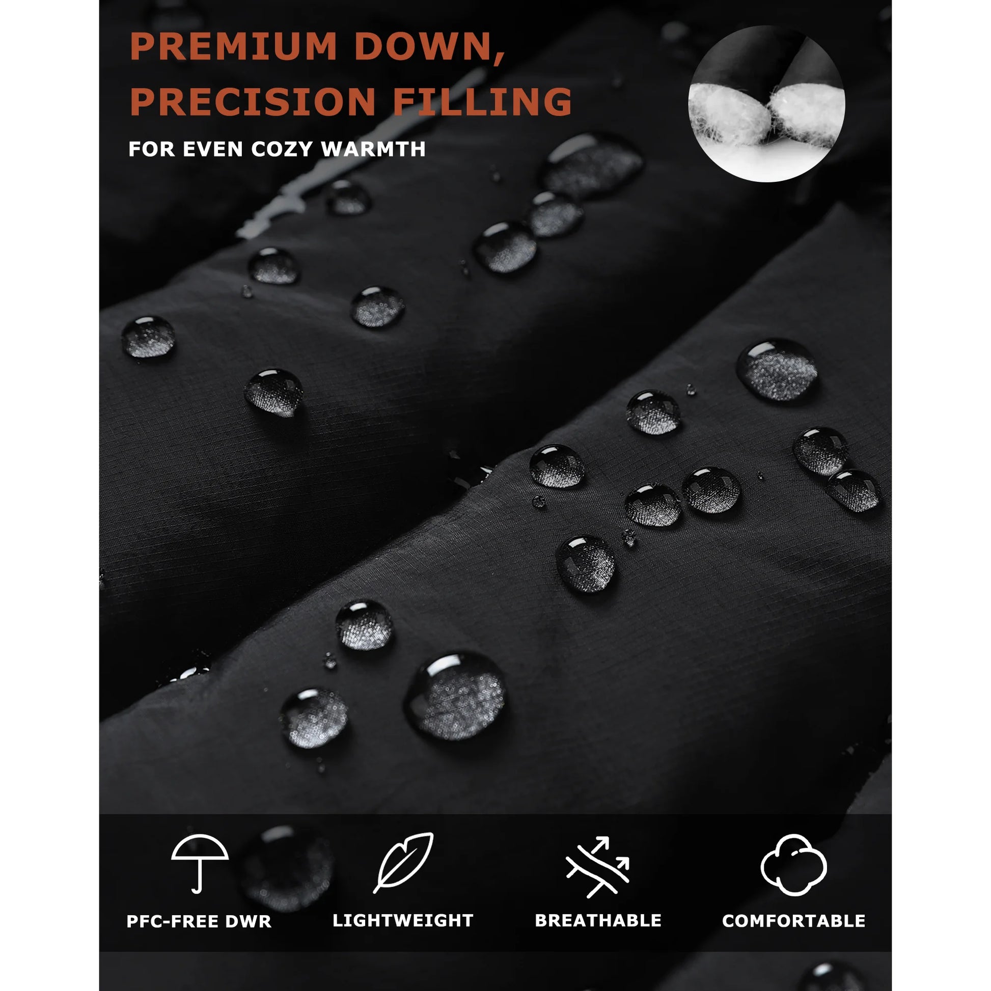 Women'S Heated down Jacket with Battery Pack 7.4V, Long Puffer Winter Jacket Coat (Black, 2XL)