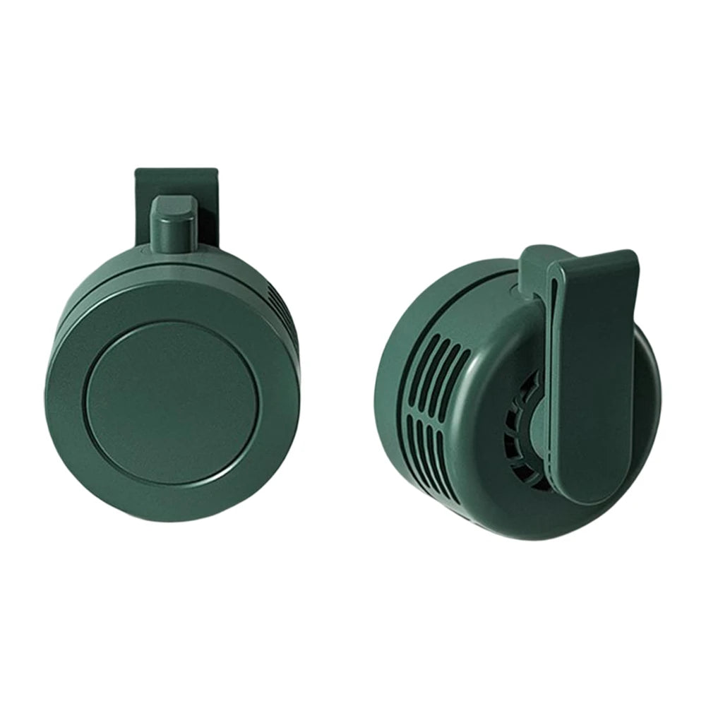 Portable Belt Clip On Fan 3 Speed Mini Summer Outdoor Cooler Totally Waist Clip Fan USB Rechargeable Pocket Fan 360 Degree