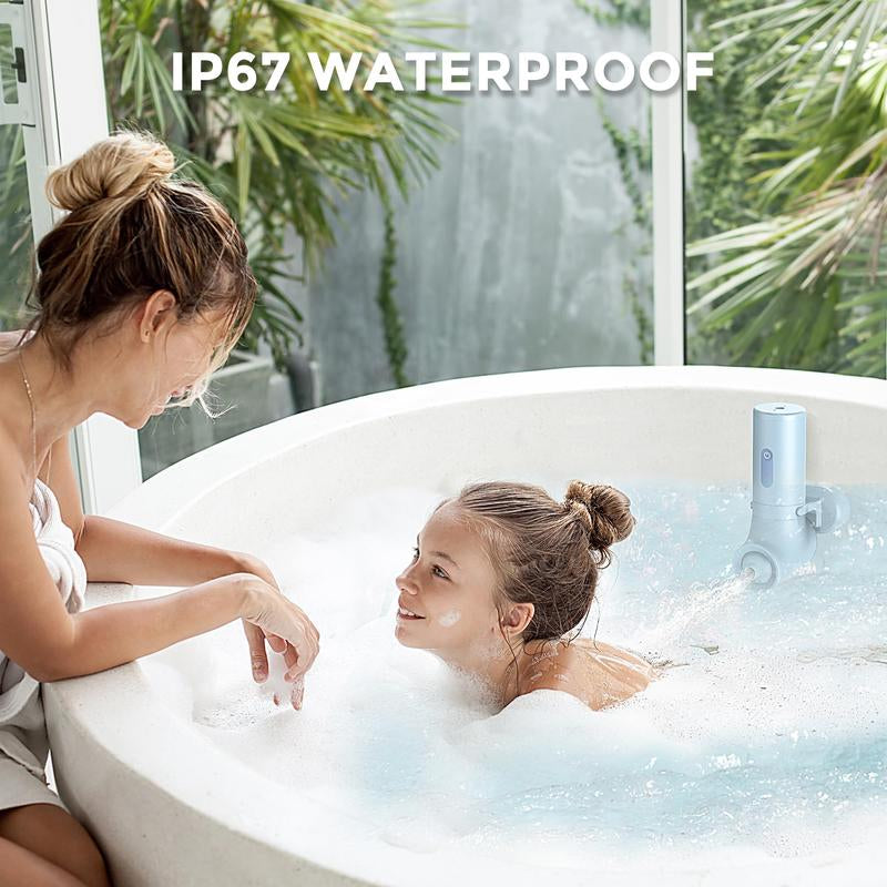 Momfann Bath Jets for Tub, Portable Jet Spa for Bathtub, Bubble/Jet Mode, 3-Level Adjustable, Bath Spa for Gifts for Women - Kiki of DC Styles Store