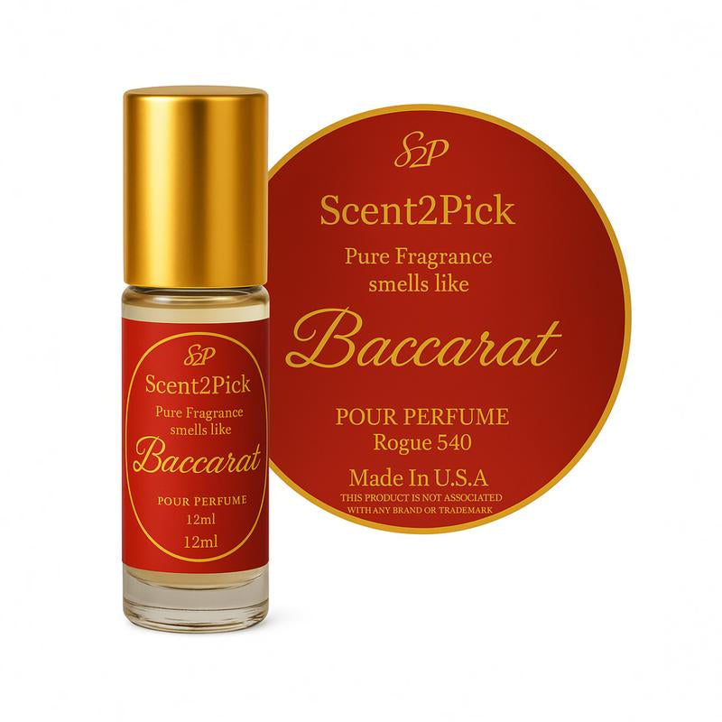 ROUGE & ROLL-ON SCENT OIL - 12Ml Alcohol-Free Long-Lasting Oil-Based Fragrance in Travel-Friendly Roller Bottle - Kiki of DC Styles Store