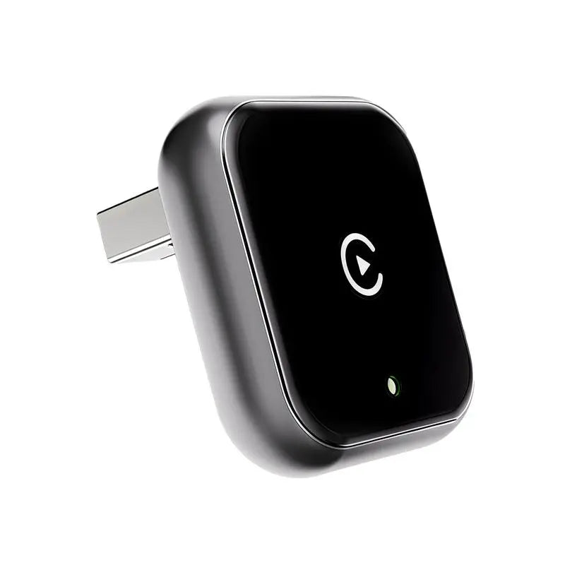 2026 Latest Model 2 in 1 Wireless Carplay Adapter, for Both Apple and Android, Converts Wired to Wireless,Fast Connection, No Latencye