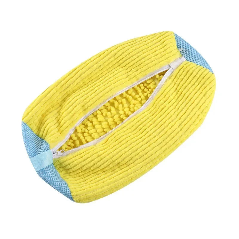 Laundry Bags Shoe Washing Machine Bag-with Zipper Non-Abrasive Washing Machine Shoe Protector Bags for Sneakers Travel Storage