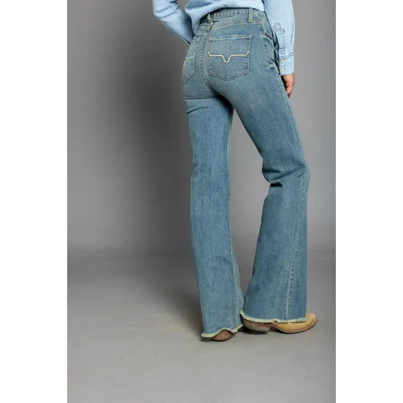 Kimes Olivia Lightweight Wide Leg Jeans - Effortless Comfort for Everyday Casual Style