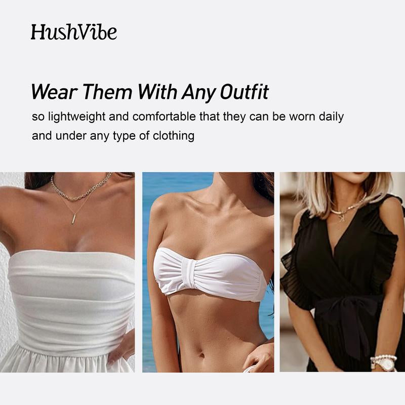 Invisible Push-Up Sticky Bra - Seamless, Comfortable & Strapless for Ultimate Support in Dresses & Bridal Wear - Kiki of DC Styles Store