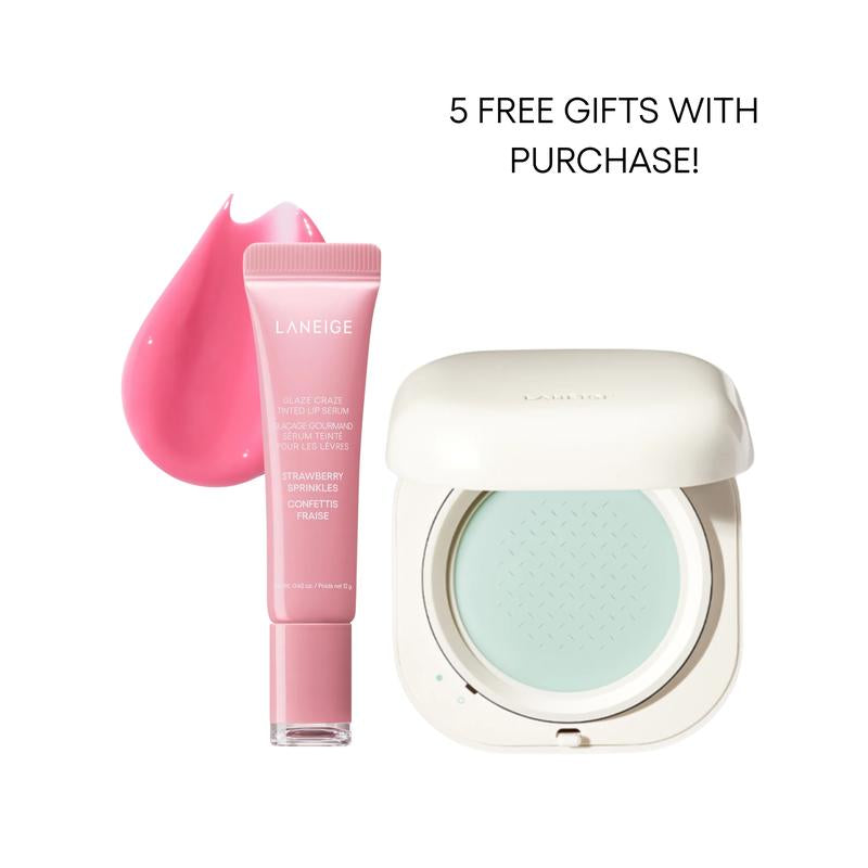 Laneige Makeup Starter Kit, Neo Blurring Powder, Glaze Craze - Kiki of DC Styles Store