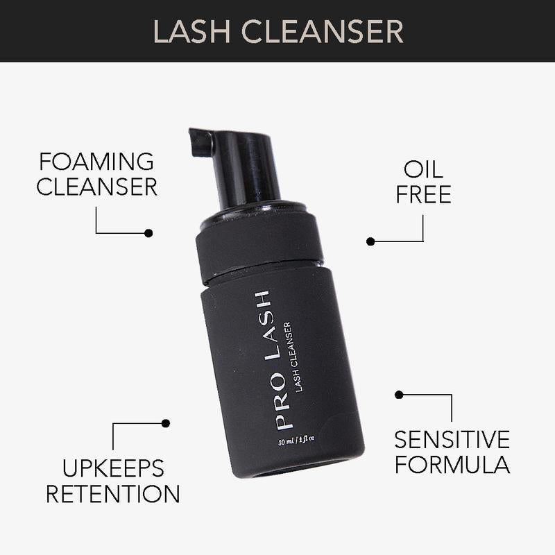 Pro Lash Foaming Lash Cleanser - Lightweight Oil-Free Makeup Remover for Daily Use - 10G - for Long Retention - 1 Fl Oz - Kiki of DC Styles Store