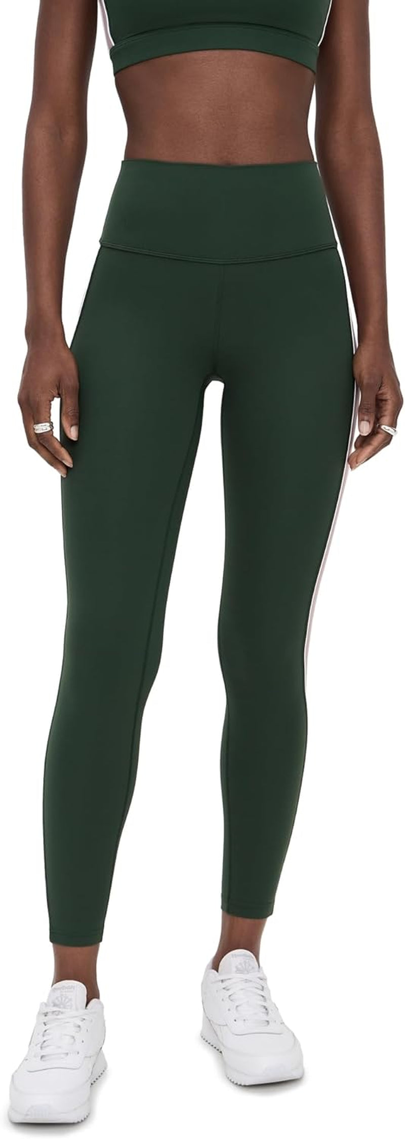 Elevate Your Workout with Women's Margot Rigor High Waist Leggings - Military/Blush