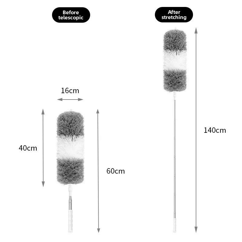 Adjustable Bendable Microfiber Duster Washable Reusable Cleaning Tool for High Ceilings Furniture and Cars Dusters for Cleaning - Kiki of DC Styles Store