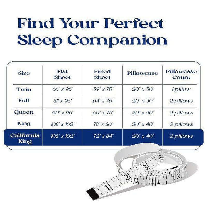 SLEEPHORIA 4 PC Cooling Sheets California King Size Bed Set - Temperature Regulating Bedding for Hot Sleepers - Deep Pocket Cooling Bed Sheets for Night Sweats and Comfort (Beige) - Kiki of DC Styles Store