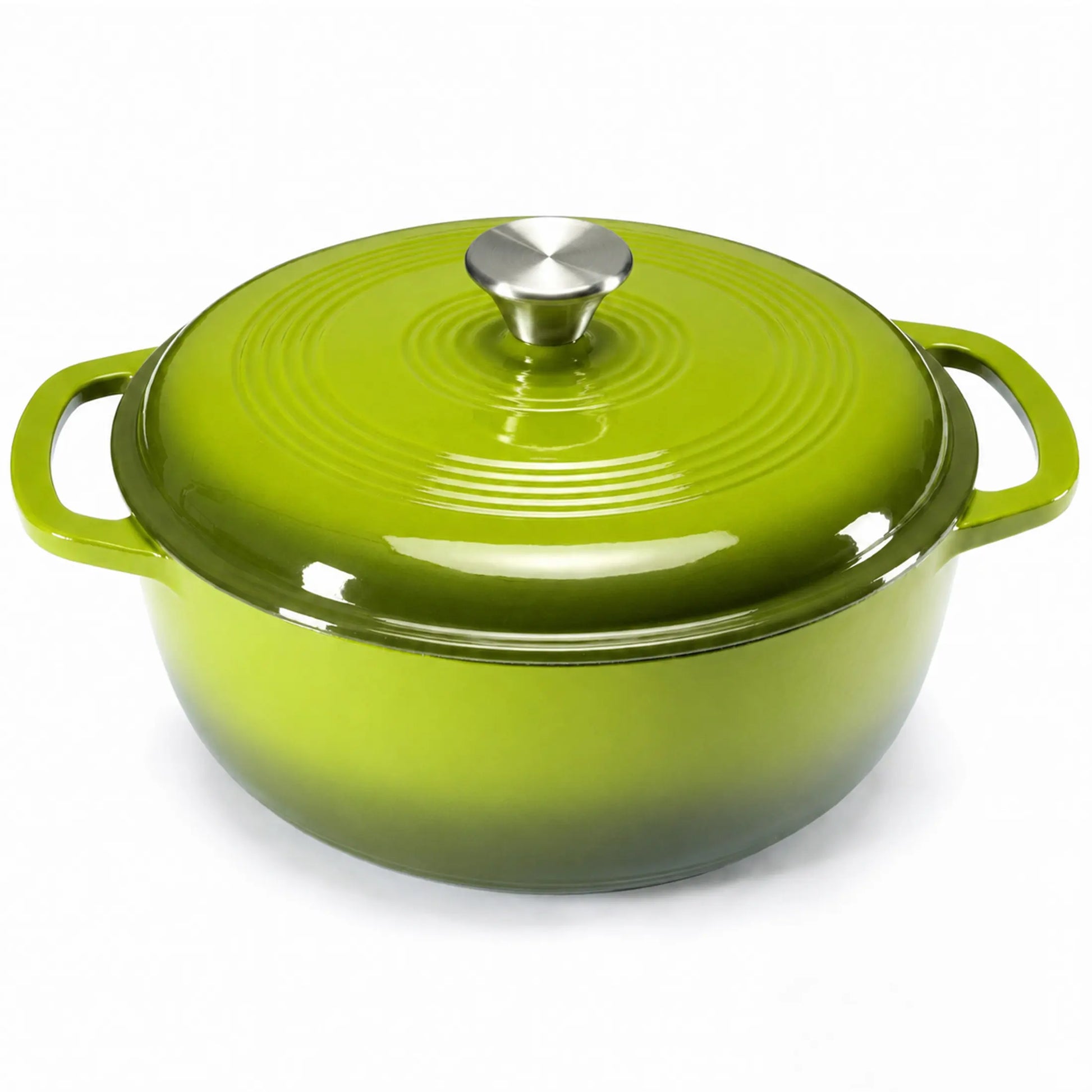 Elevate Your Cooking with Our 6QT Enameled Cast Iron Dutch Oven – Perfect for Braising, Baking, and Frying!