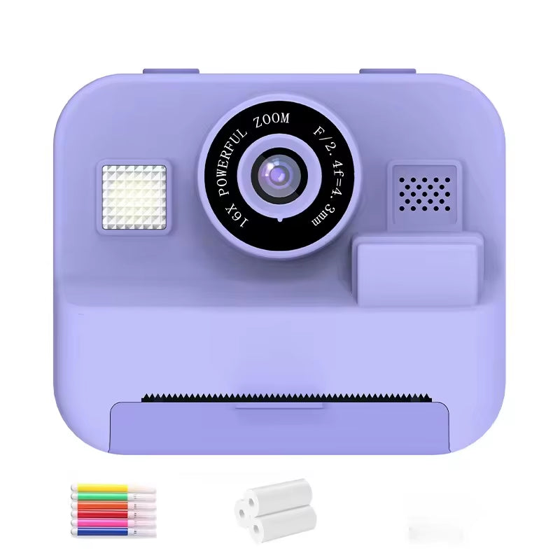Children'S Mini Digital Video Camera with Thermal Printing & Multiple Image Stabilization, 32GB Card Included - Kiki of DC Styles Store