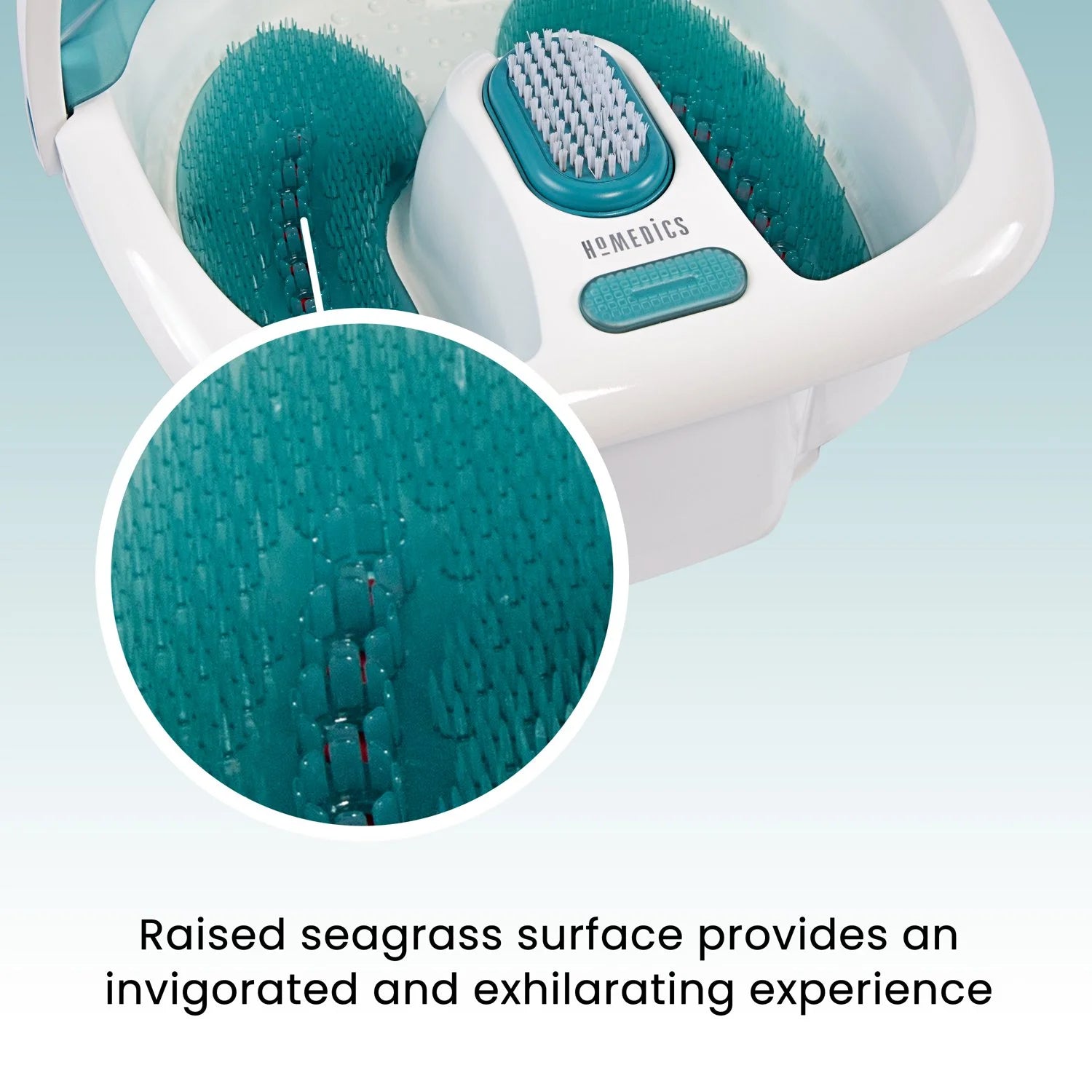 Bubble Spa Elite Footbath with True Heat Boost Power with a 2-In-1 Removable Pedicure Center That Includes a Pedicure Brush and a Pumice Stone, FB-450H - Kiki of DC Styles Store