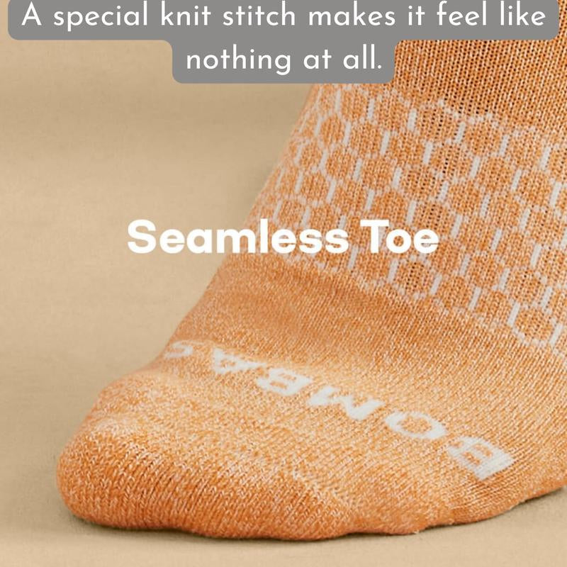 3-5 Pack Bombas Tri-Block Honeycomb Ankle Support Solid Socks for Women, Men / Multi Colors Unisex Running Socks, Seamless Toe, Compression Socks