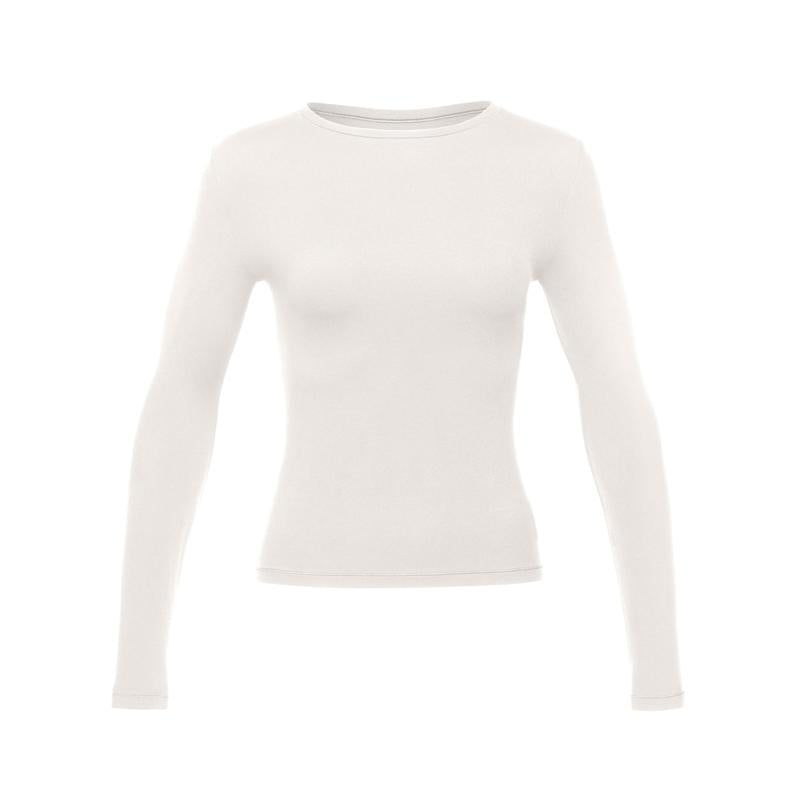 CRZ YOGA Long Sleeve Shirts for Women Soft Crew Neck Fall Basic Tight Tops Fitted Casual Going Out Tee Shirt - Kiki of DC Styles Store