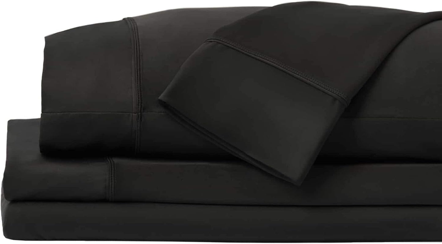 Elevate Your Sleep with SHEEX Original Performance Cooling Sheets Set - King/Cal King in Pearl Blue - Luxurious Moisture-Wicking, Wrinkle-Free Comfort with Fitted Sheet & 2 Pillowcases