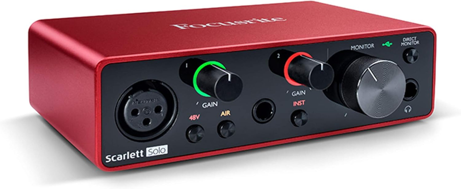 Scarlett Solo Studio 3Rd Gen USB Audio Interface Bundle for the Guitarist, Vocalist or Producer with Condenser Microphone and Headphones for Recording, Songwriting, Streaming and Podcasting - Kiki of DC Styles Store