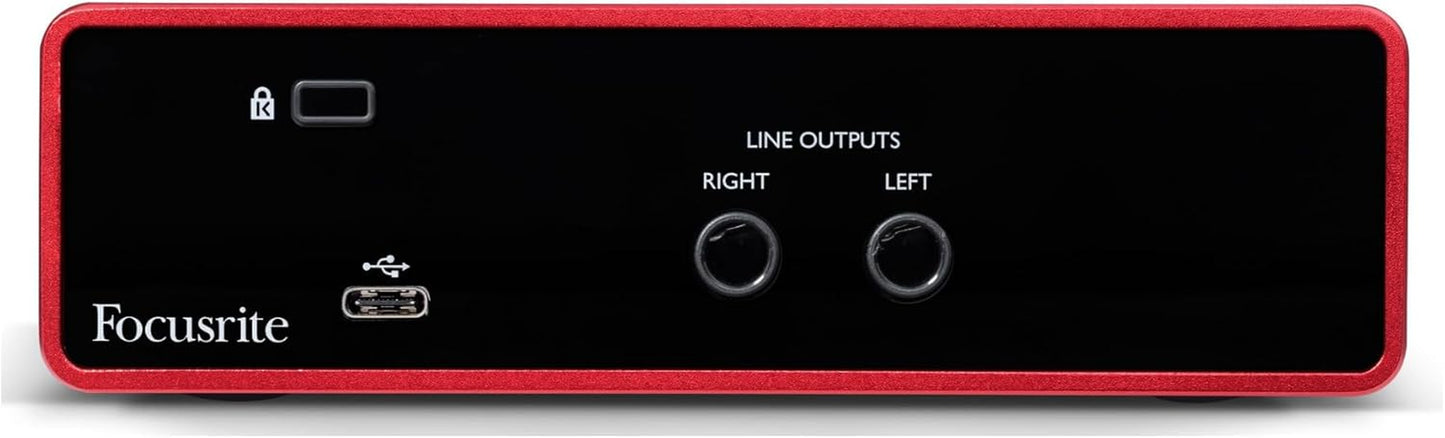 Scarlett Solo Studio 3Rd Gen USB Audio Interface Bundle for the Guitarist, Vocalist or Producer with Condenser Microphone and Headphones for Recording, Songwriting, Streaming and Podcasting - Kiki of DC Styles Store