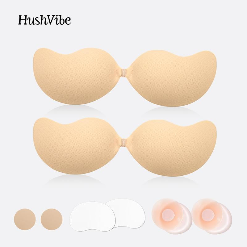 Invisible Push-Up Sticky Bra - Seamless, Comfortable & Strapless for Ultimate Support in Dresses & Bridal Wear - Kiki of DC Styles Store