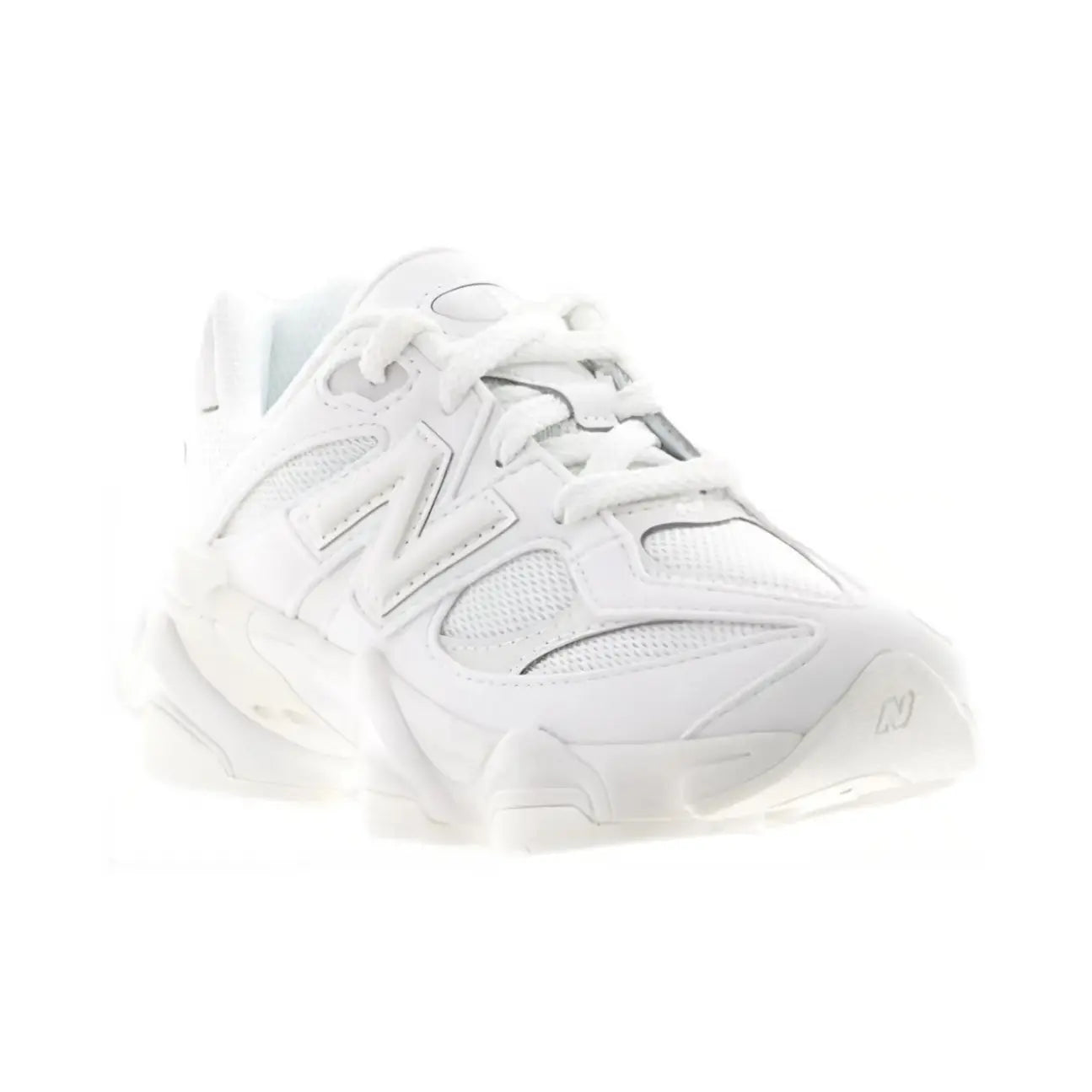 New Balance 9060 "Reflection" White & Grey Sneakers - Trendy Women’s Y2K Chunky Shoes