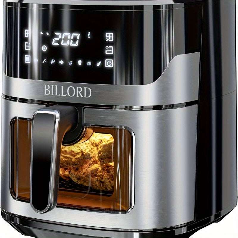 Stainless Air Fryer with Digital Touch Screen - Kiki of DC Styles Store